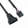 Internal Usb 3.0 to 2.0 head converter adapter cable 10cm